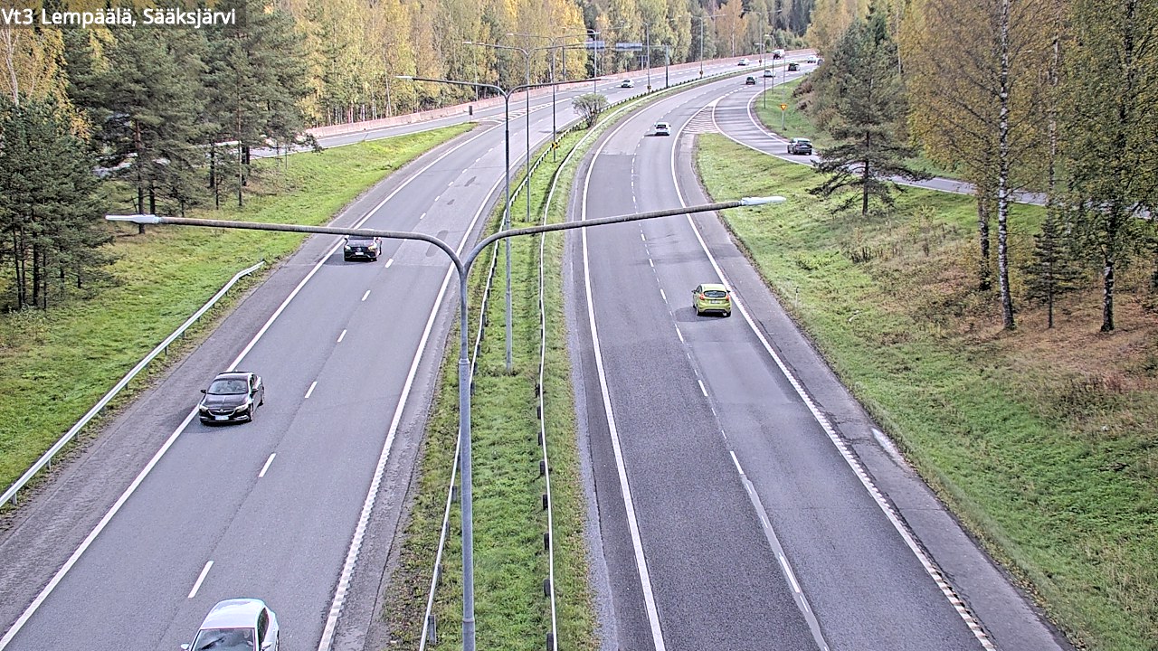Kelikamerat Kuva Tie 3 Lempäälä, Sääksjärvi, Lempäälä, Pirkanmaa