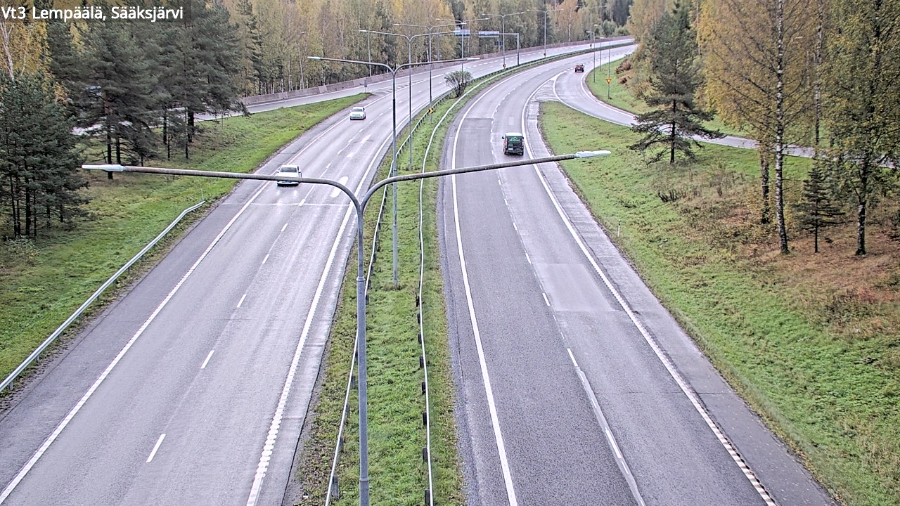Weather Camera Image Road 3 Lempäälä, Sääksjärvi, Lempäälä, Pirkanmaa