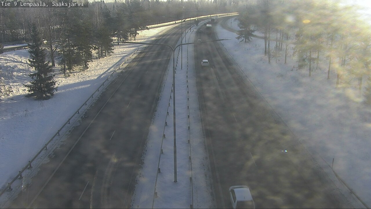 Weather Camera Image Road 3 Lempäälä, Sääksjärvi, Lempäälä, Pirkanmaa