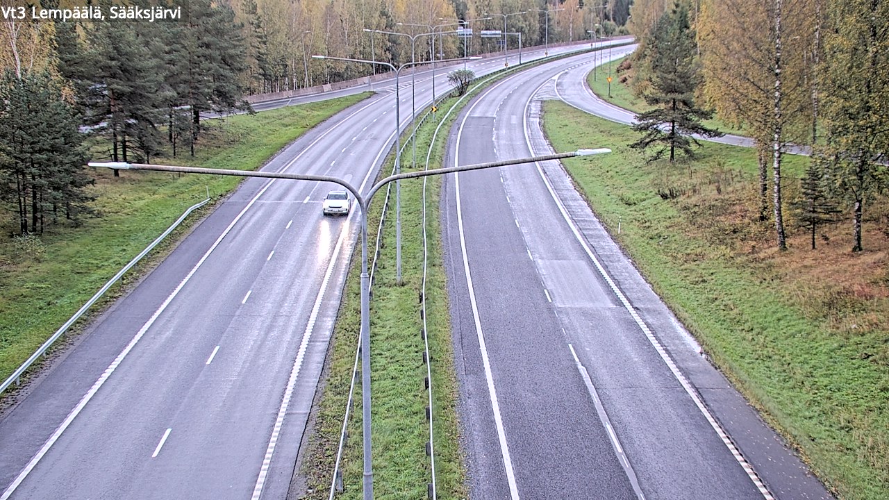 Kelikamerat Kuva Tie 3 Lempäälä, Sääksjärvi, Lempäälä, Pirkanmaa