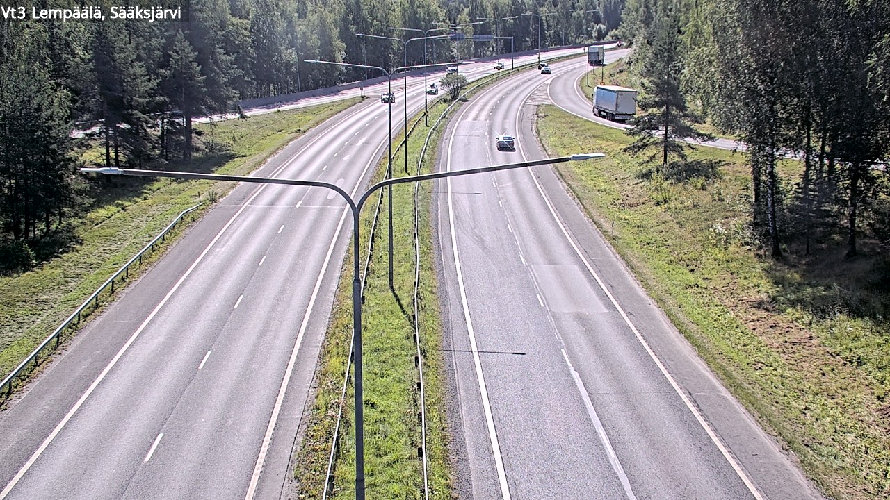 Weather Camera Image Road 3 Lempäälä, Sääksjärvi, Lempäälä, Pirkanmaa