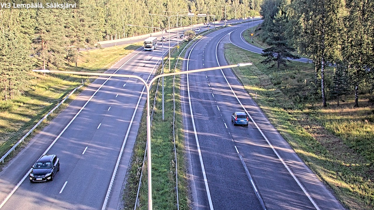 Weather Camera Image Road 3 Lempäälä, Sääksjärvi, Lempäälä, Pirkanmaa
