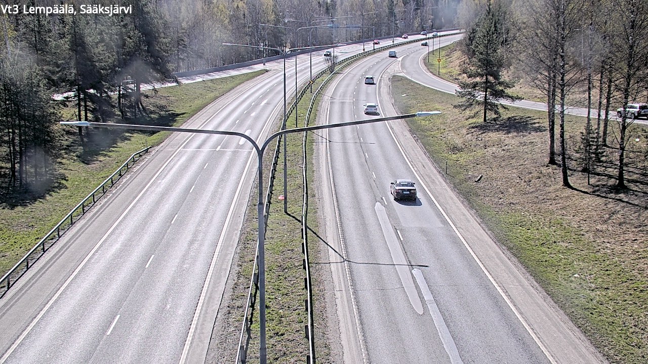 Kelikamerat Kuva Tie 3 Lempäälä, Sääksjärvi, Lempäälä, Pirkanmaa