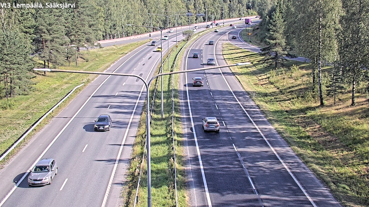 Weather Camera Image Road 3 Lempäälä, Sääksjärvi, Lempäälä, Pirkanmaa