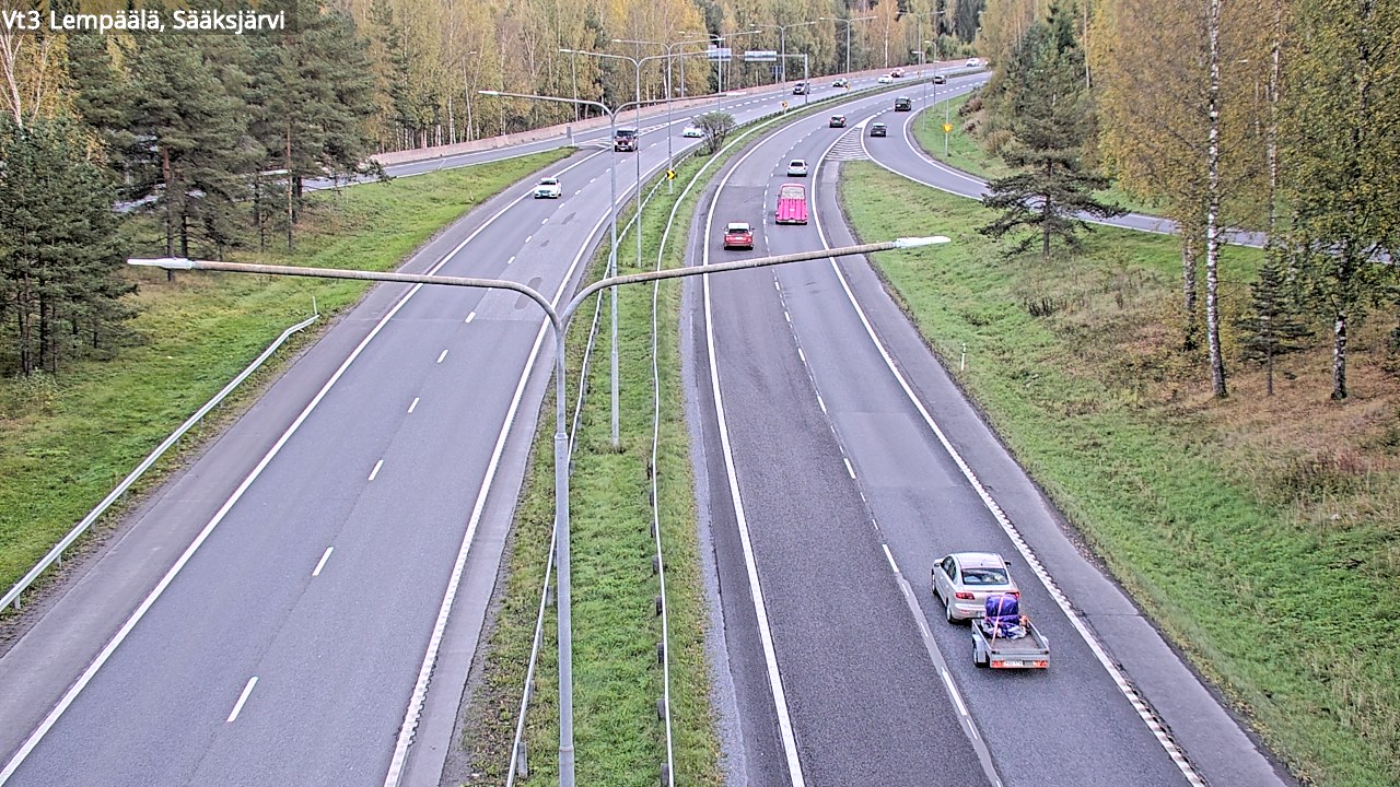 Kelikamerat Kuva Tie 3 Lempäälä, Sääksjärvi, Lempäälä, Pirkanmaa