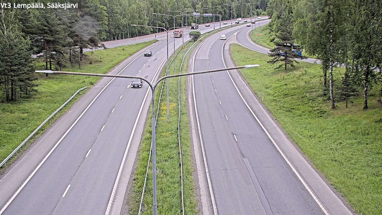 Weather Camera Image Väg 3 Lembois, Sääksjärvi, Lempäälä, Pirkanmaa