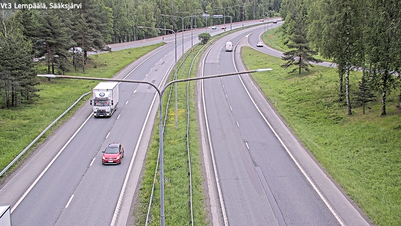 Kelikamerat Kuva Tie 3 Lempäälä, Sääksjärvi, Lempäälä, Pirkanmaa