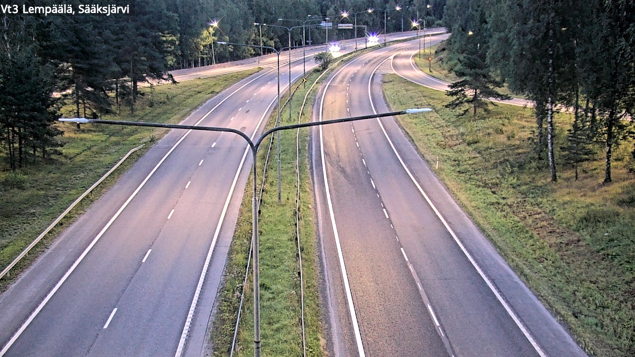 Weather Camera Image Road 3 Lempäälä, Sääksjärvi, Lempäälä, Pirkanmaa