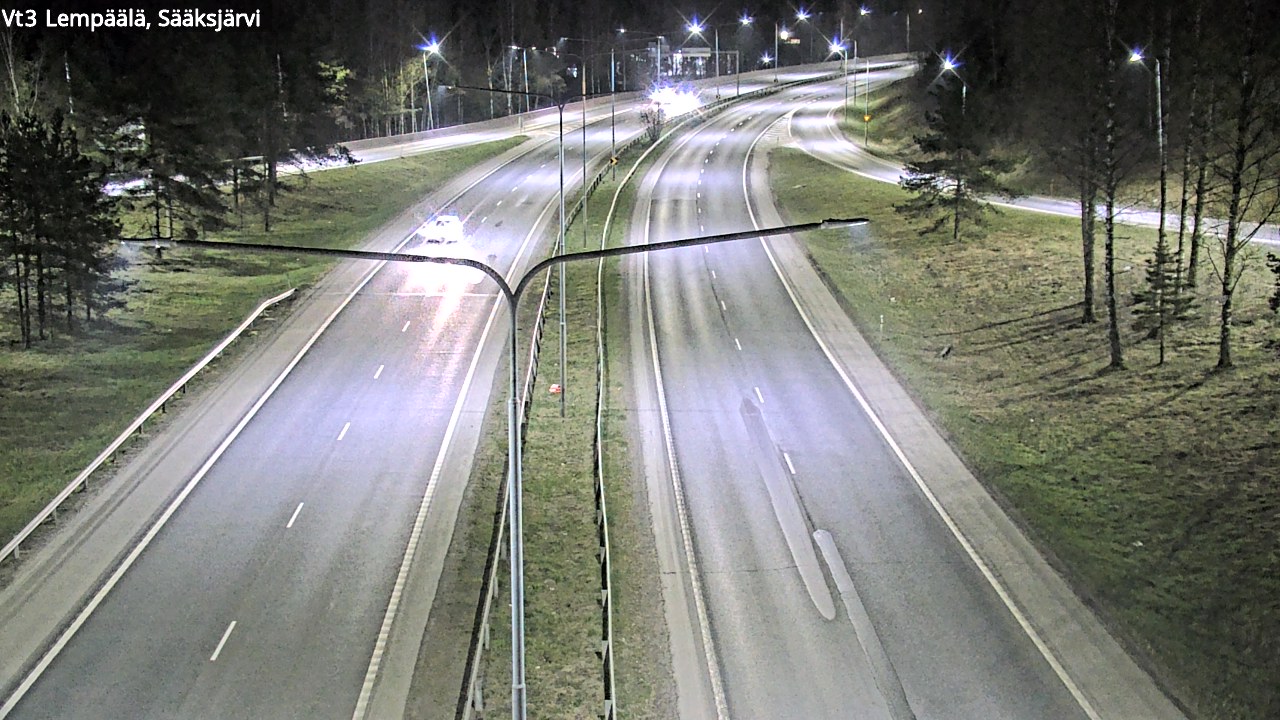 Weather Camera Image Road 3 Lempäälä, Sääksjärvi, Lempäälä, Pirkanmaa