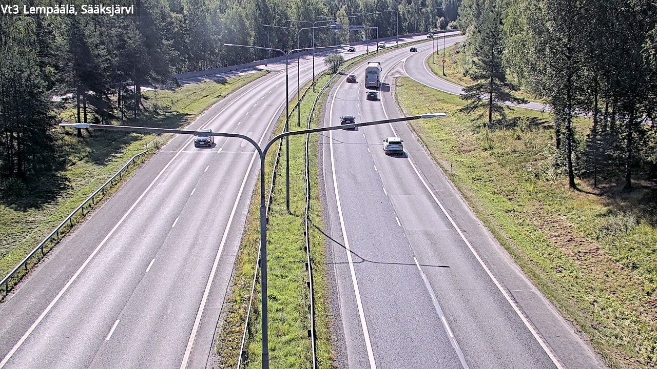 Weather Camera Image Road 3 Lempäälä, Sääksjärvi, Lempäälä, Pirkanmaa