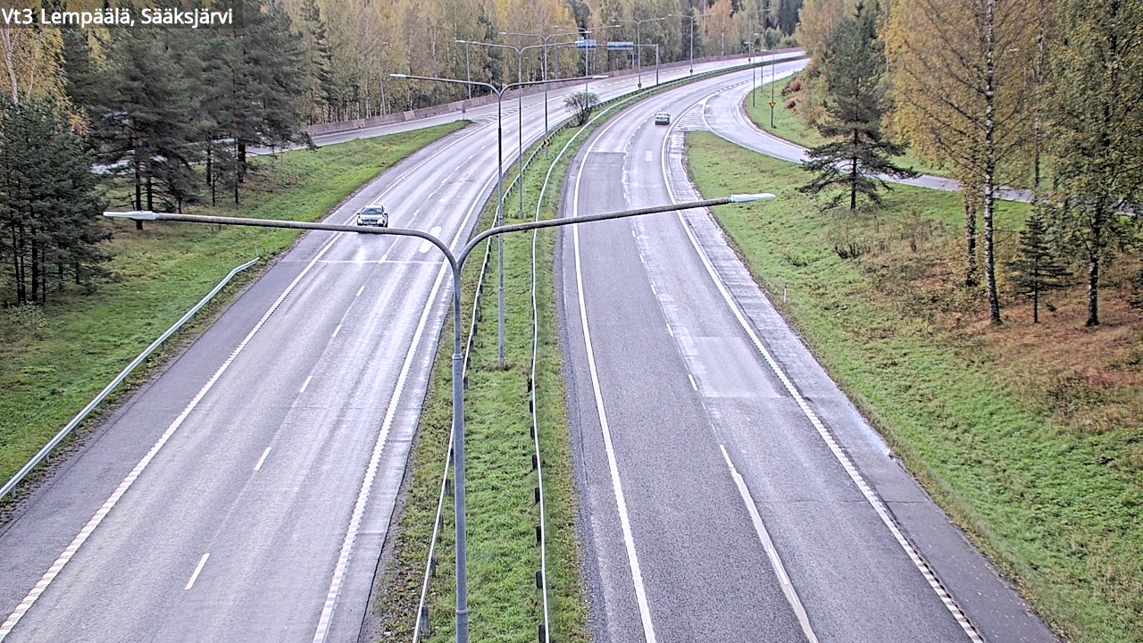 Weather Camera Image Road 3 Lempäälä, Sääksjärvi, Lempäälä, Pirkanmaa