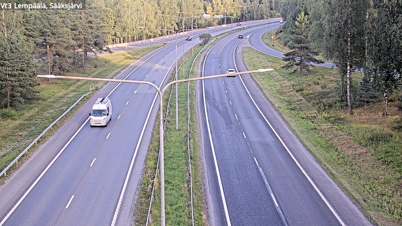 Weather Camera Image Road 3 Lempäälä, Sääksjärvi, Lempäälä, Pirkanmaa