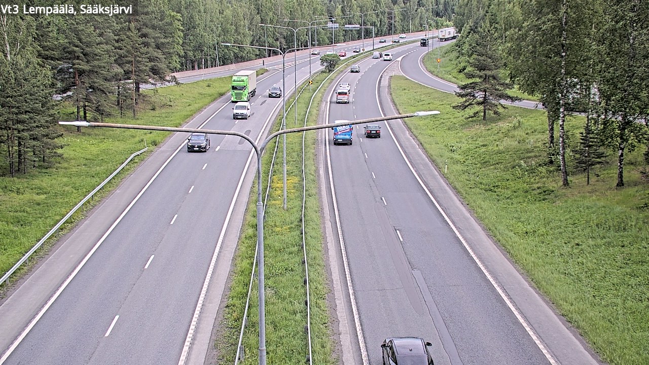 Kelikamerat Kuva Tie 3 Lempäälä, Sääksjärvi, Lempäälä, Pirkanmaa