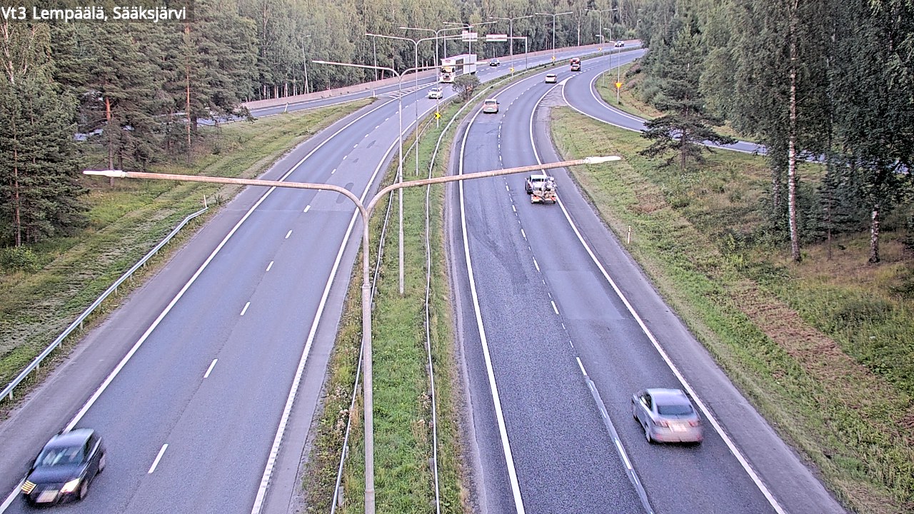 Weather Camera Image Road 3 Lempäälä, Sääksjärvi, Lempäälä, Pirkanmaa