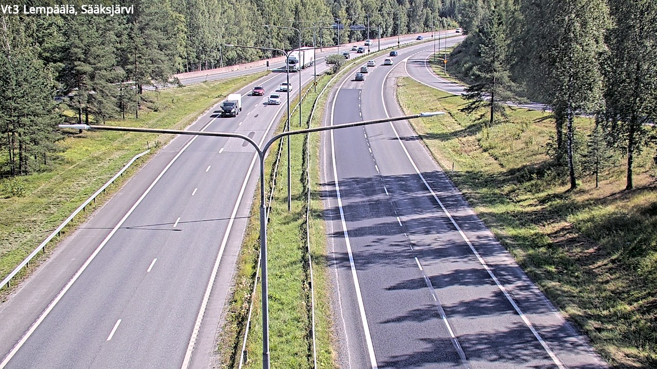 Weather Camera Image Road 3 Lempäälä, Sääksjärvi, Lempäälä, Pirkanmaa