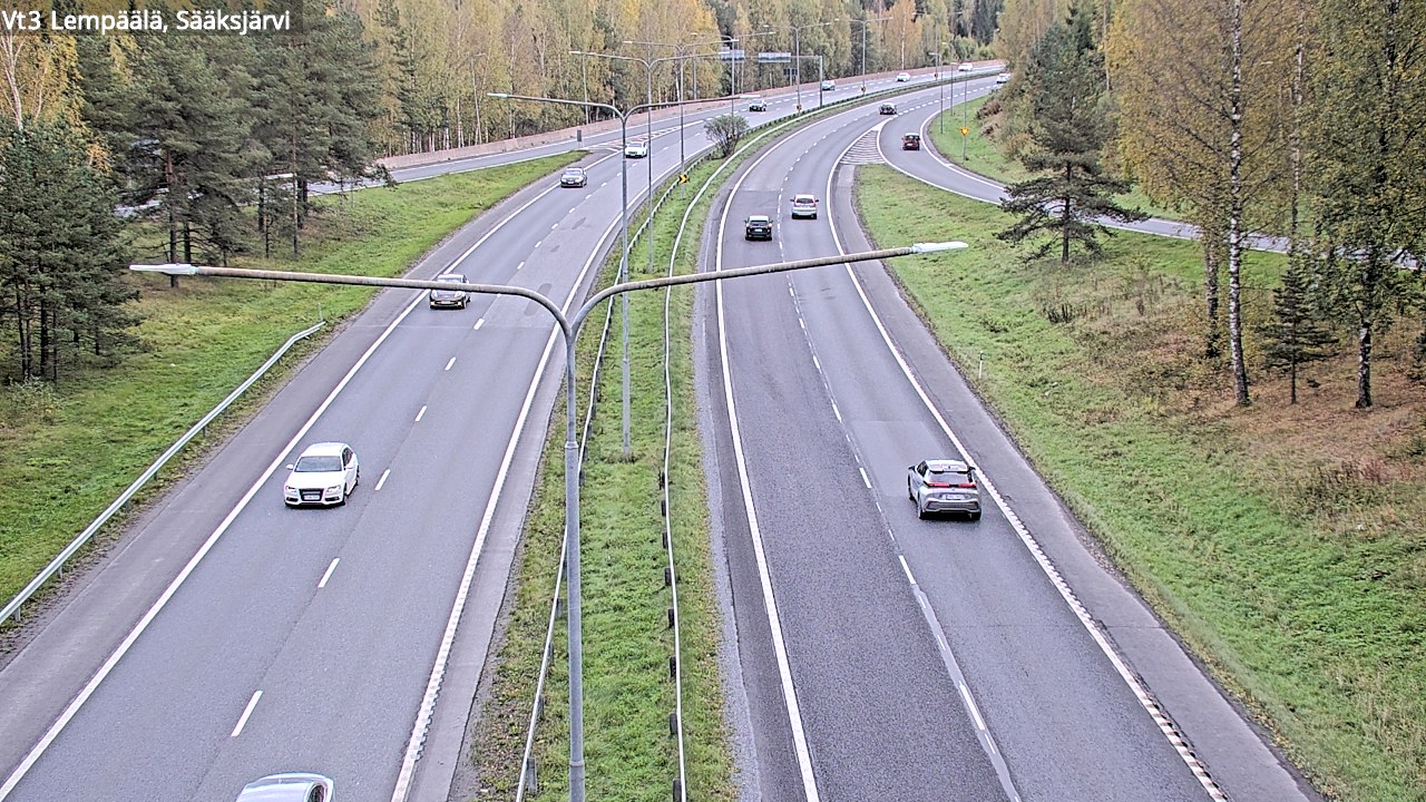 Kelikamerat Kuva Tie 3 Lempäälä, Sääksjärvi, Lempäälä, Pirkanmaa