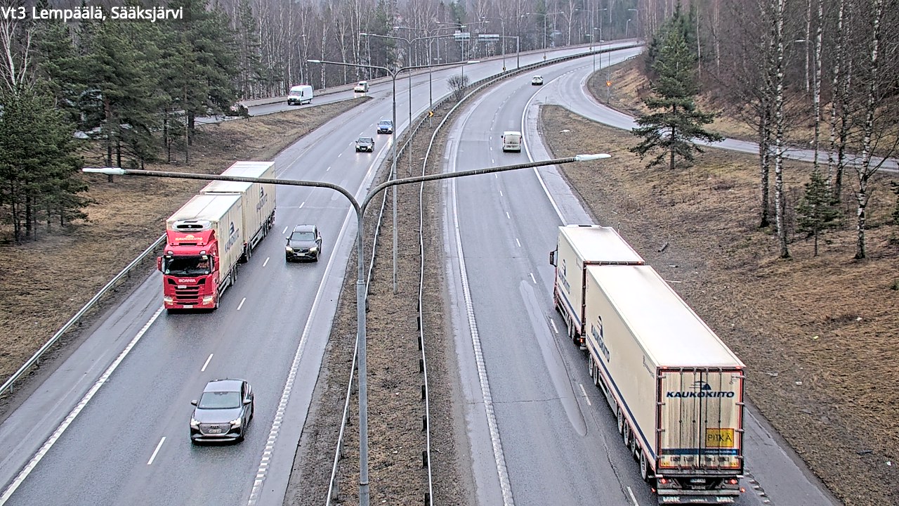 Kelikamerat Kuva Tie 3 Lempäälä, Sääksjärvi, Lempäälä, Pirkanmaa