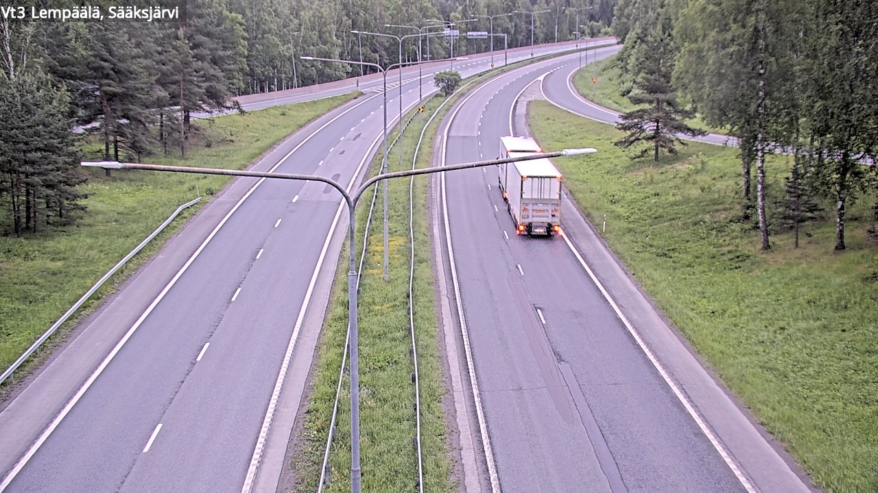 Kelikamerat Kuva Tie 3 Lempäälä, Sääksjärvi, Lempäälä, Pirkanmaa