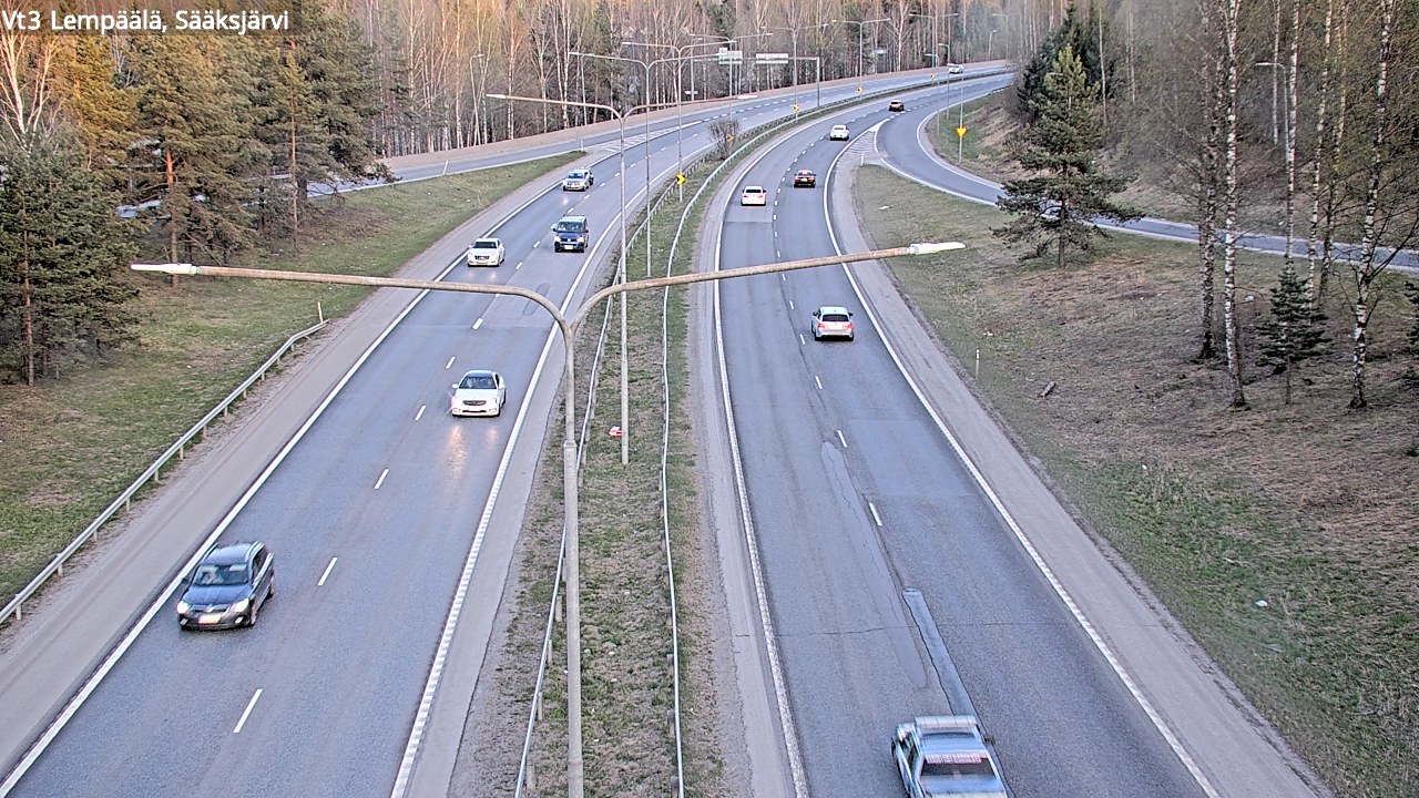 Kelikamerat Kuva Tie 3 Lempäälä, Sääksjärvi, Lempäälä, Pirkanmaa