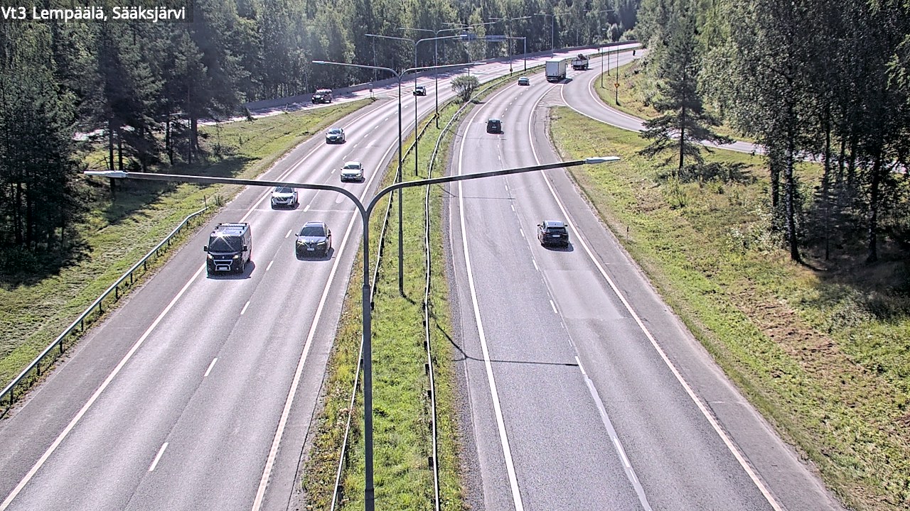 Weather Camera Image Road 3 Lempäälä, Sääksjärvi, Lempäälä, Pirkanmaa