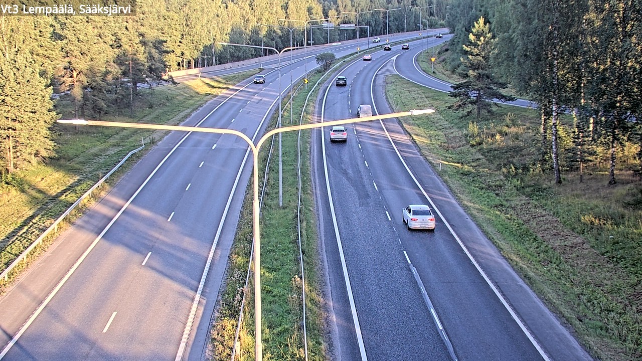 Weather Camera Image Road 3 Lempäälä, Sääksjärvi, Lempäälä, Pirkanmaa