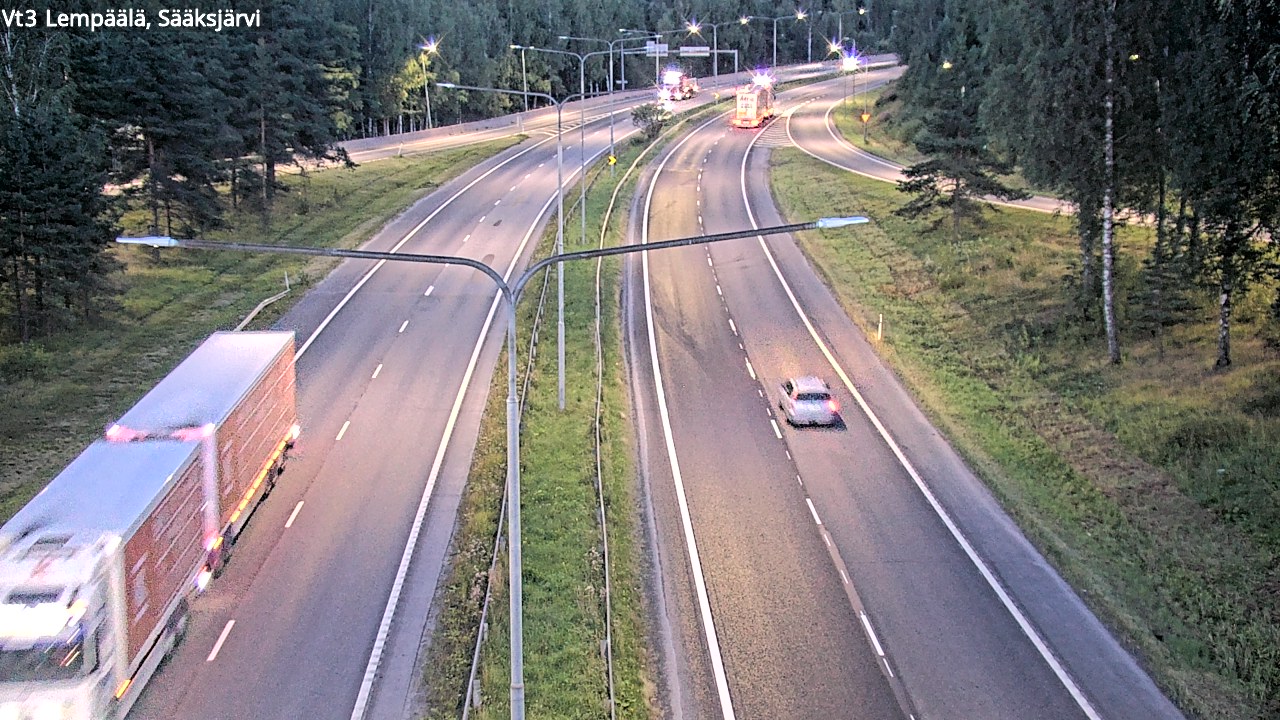 Weather Camera Image Road 3 Lempäälä, Sääksjärvi, Lempäälä, Pirkanmaa