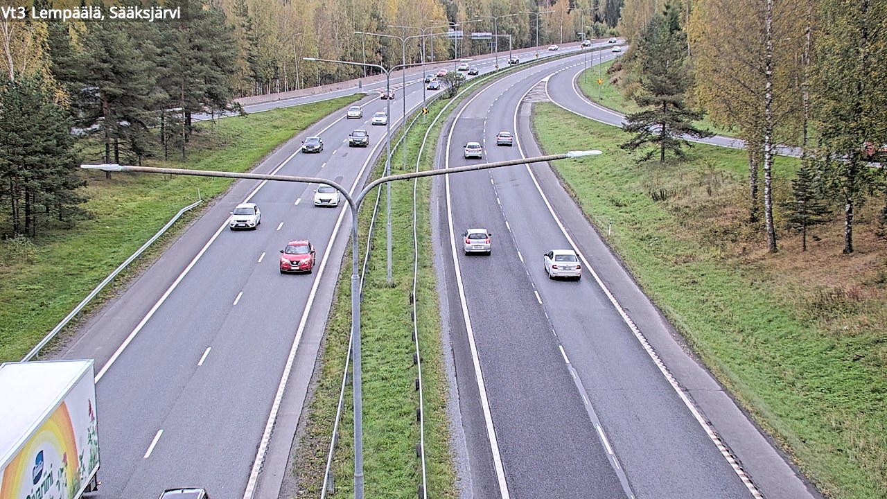 Kelikamerat Kuva Tie 3 Lempäälä, Sääksjärvi, Lempäälä, Pirkanmaa