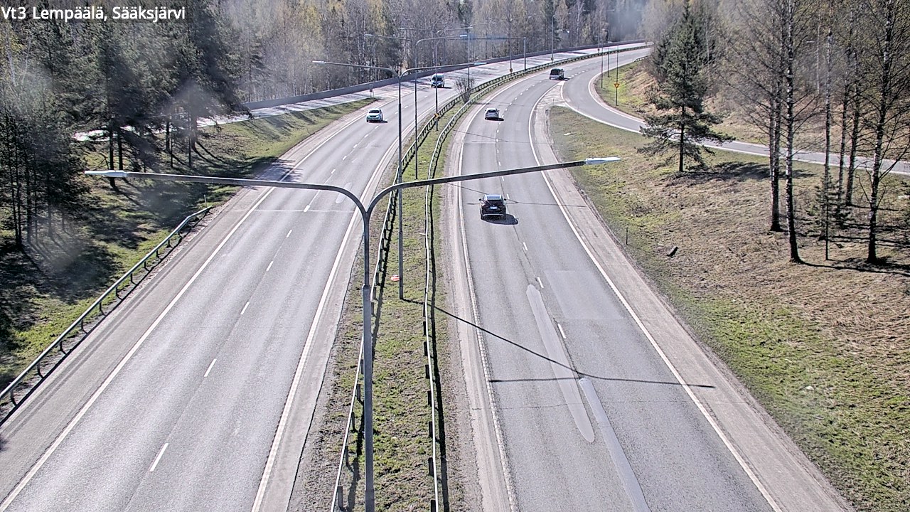 Kelikamerat Kuva Tie 3 Lempäälä, Sääksjärvi, Lempäälä, Pirkanmaa