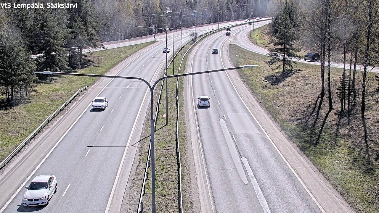 Kelikamerat Kuva Tie 3 Lempäälä, Sääksjärvi, Lempäälä, Pirkanmaa