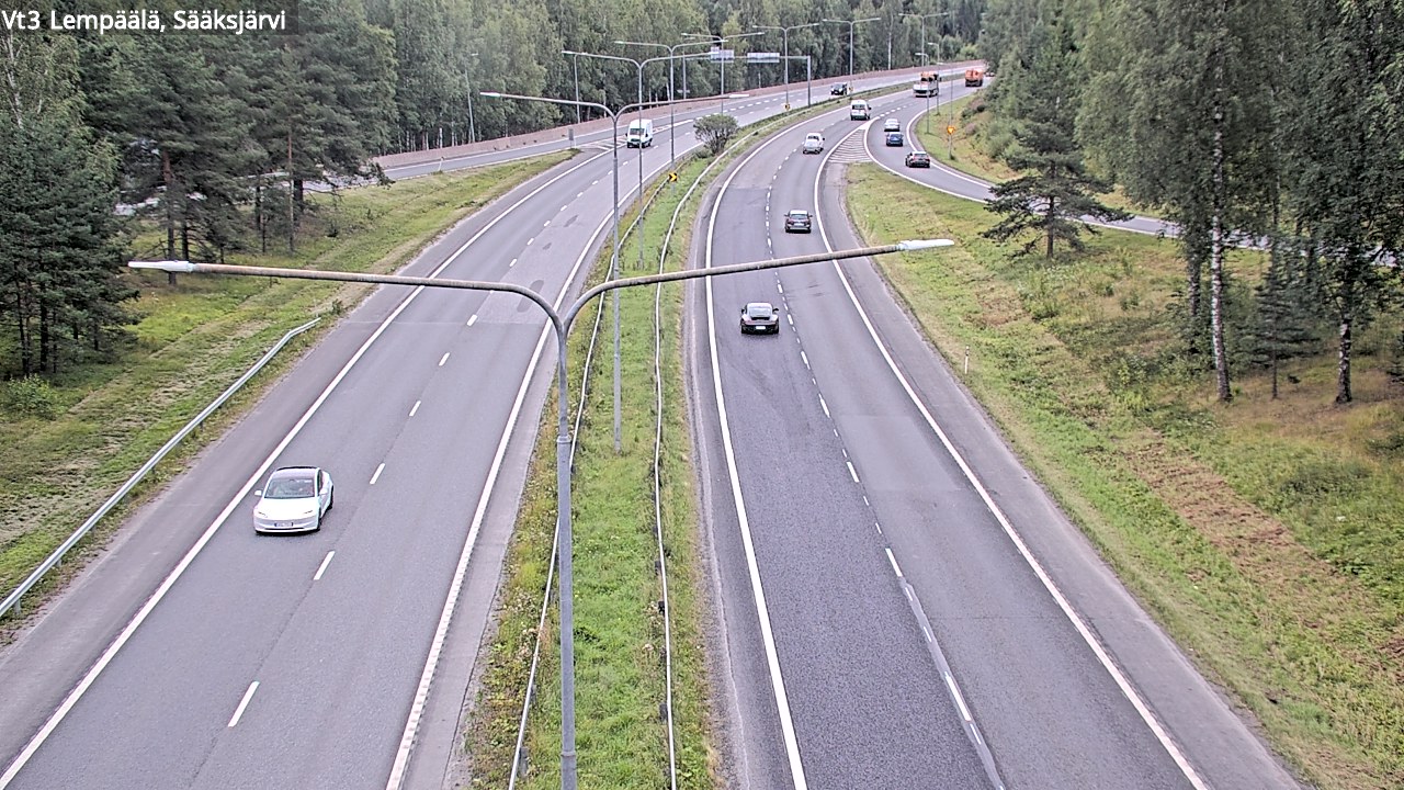 Kelikamerat Kuva Tie 3 Lempäälä, Sääksjärvi, Lempäälä, Pirkanmaa