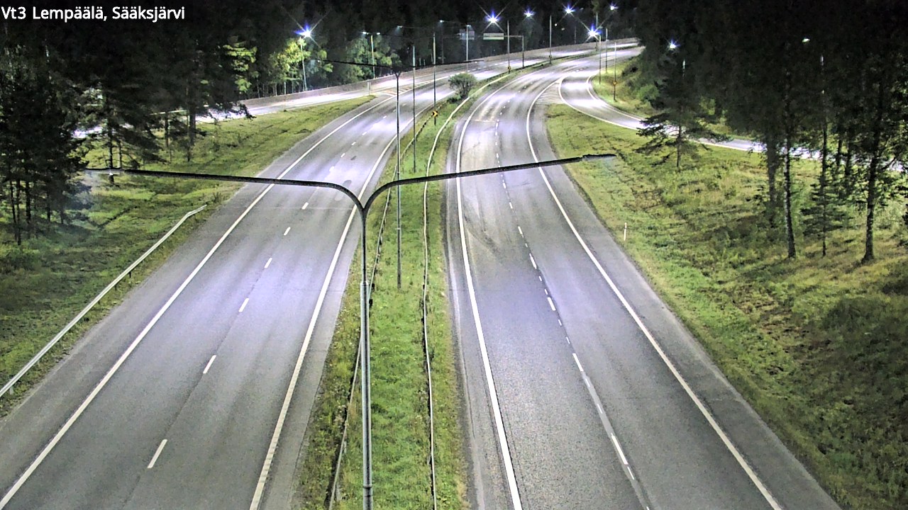 Weather Camera Image Road 3 Lempäälä, Sääksjärvi, Lempäälä, Pirkanmaa