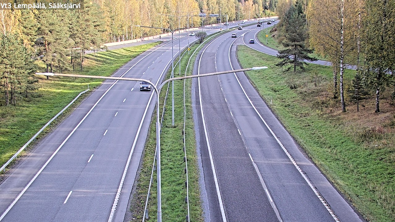 Kelikamerat Kuva Tie 3 Lempäälä, Sääksjärvi, Lempäälä, Pirkanmaa