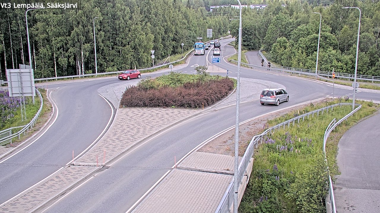 Kelikamerat Kuva Tie 3 Lempäälä, Sääksjärvi, Lempäälä, Pirkanmaa