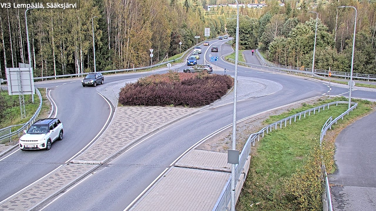 Kelikamerat Kuva Tie 3 Lempäälä, Sääksjärvi, Lempäälä, Pirkanmaa