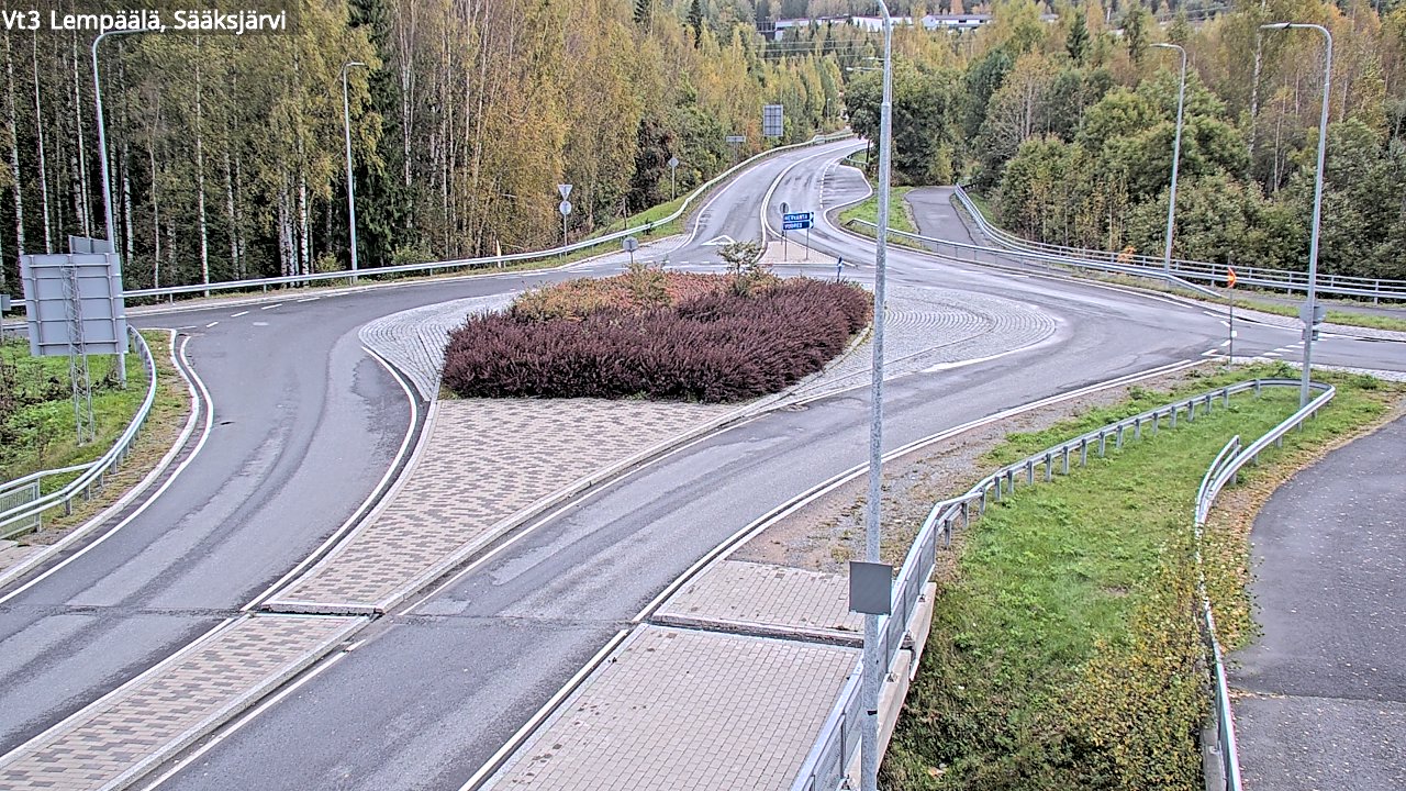 Weather Camera Image Road 3 Lempäälä, Sääksjärvi, Lempäälä, Pirkanmaa