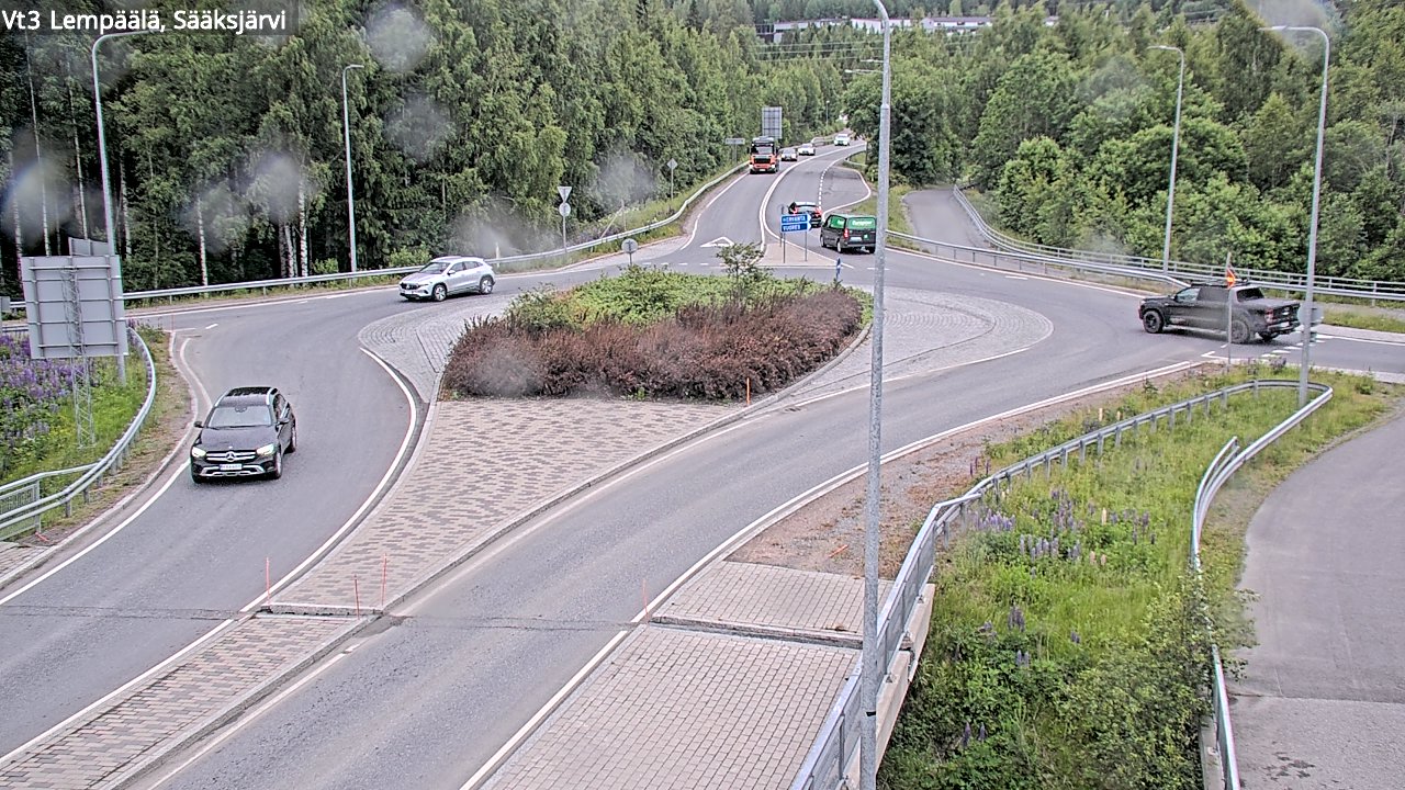 Kelikamerat Kuva Tie 3 Lempäälä, Sääksjärvi, Lempäälä, Pirkanmaa