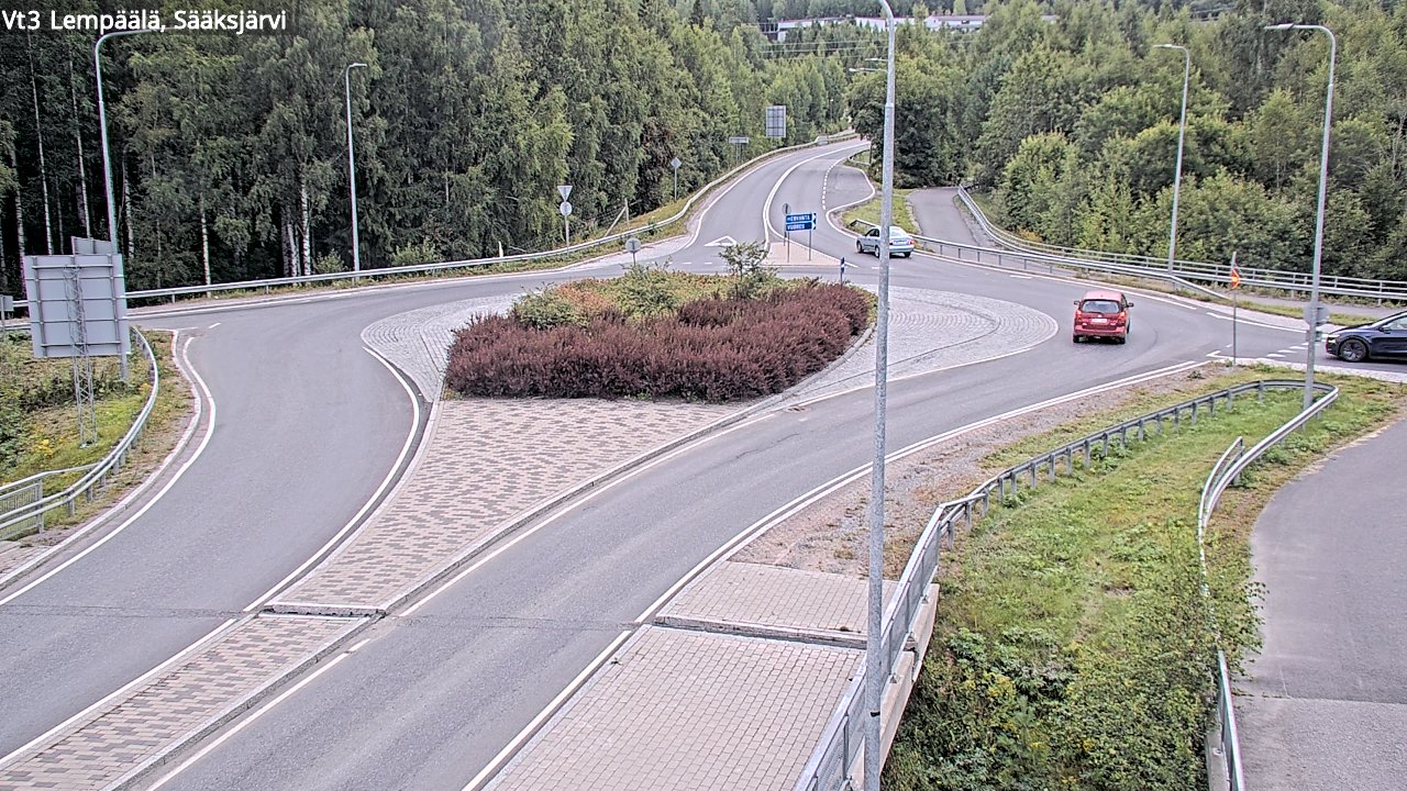 Weather Camera Image Road 3 Lempäälä, Sääksjärvi, Lempäälä, Pirkanmaa