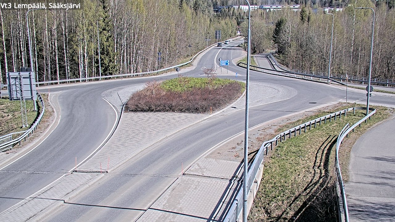 Weather Camera Image Väg 3 Lembois, Sääksjärvi, Lempäälä, Pirkanmaa