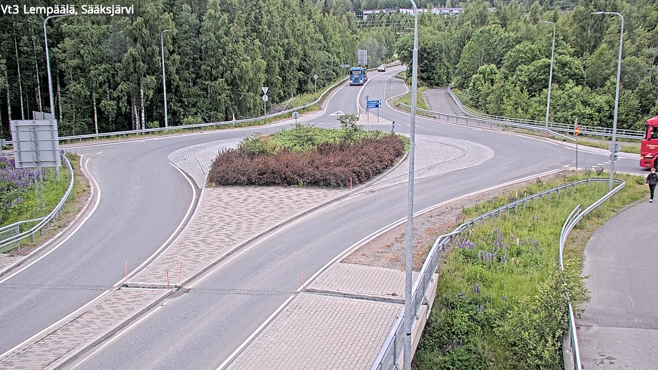 Weather Camera Image Road 3 Lempäälä, Sääksjärvi, Lempäälä, Pirkanmaa