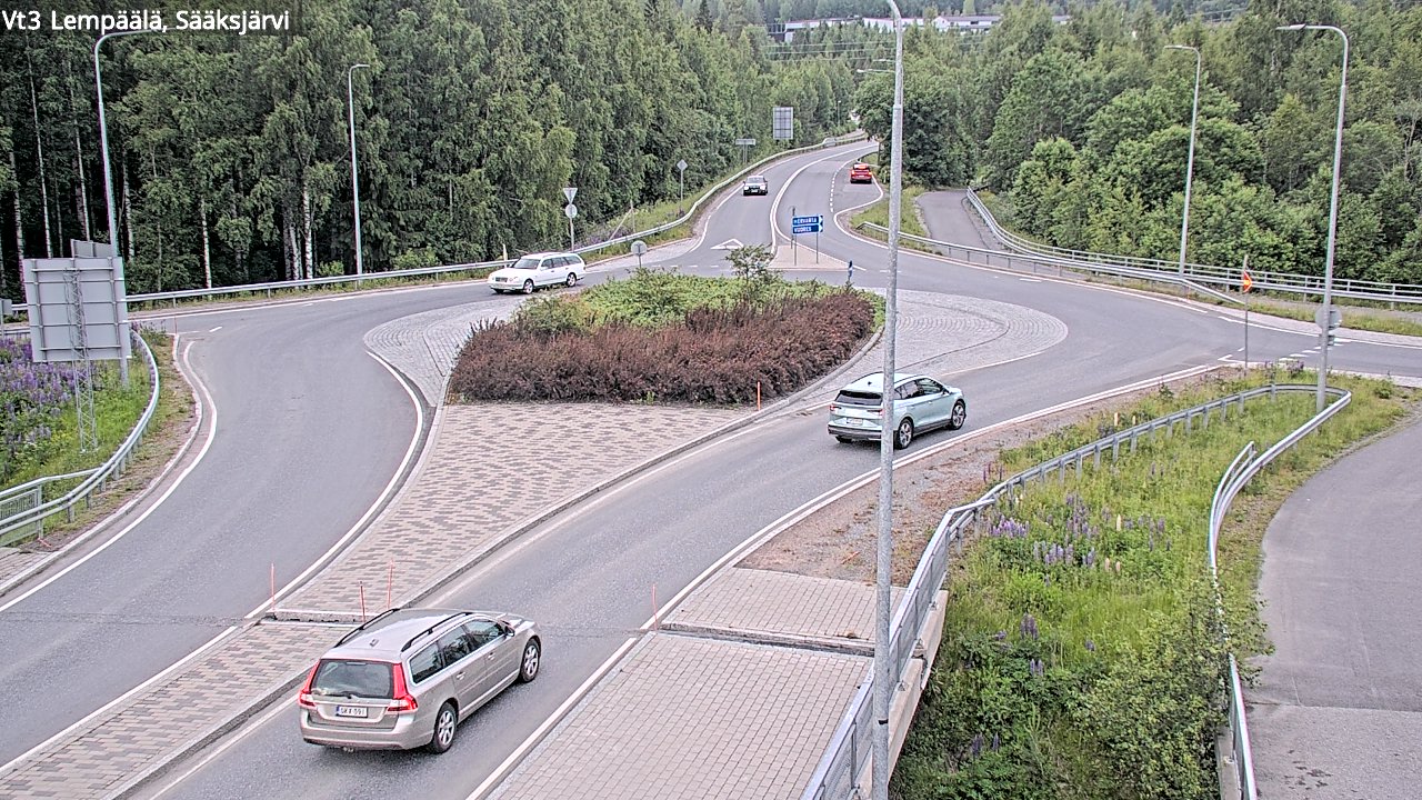 Kelikamerat Kuva Tie 3 Lempäälä, Sääksjärvi, Lempäälä, Pirkanmaa