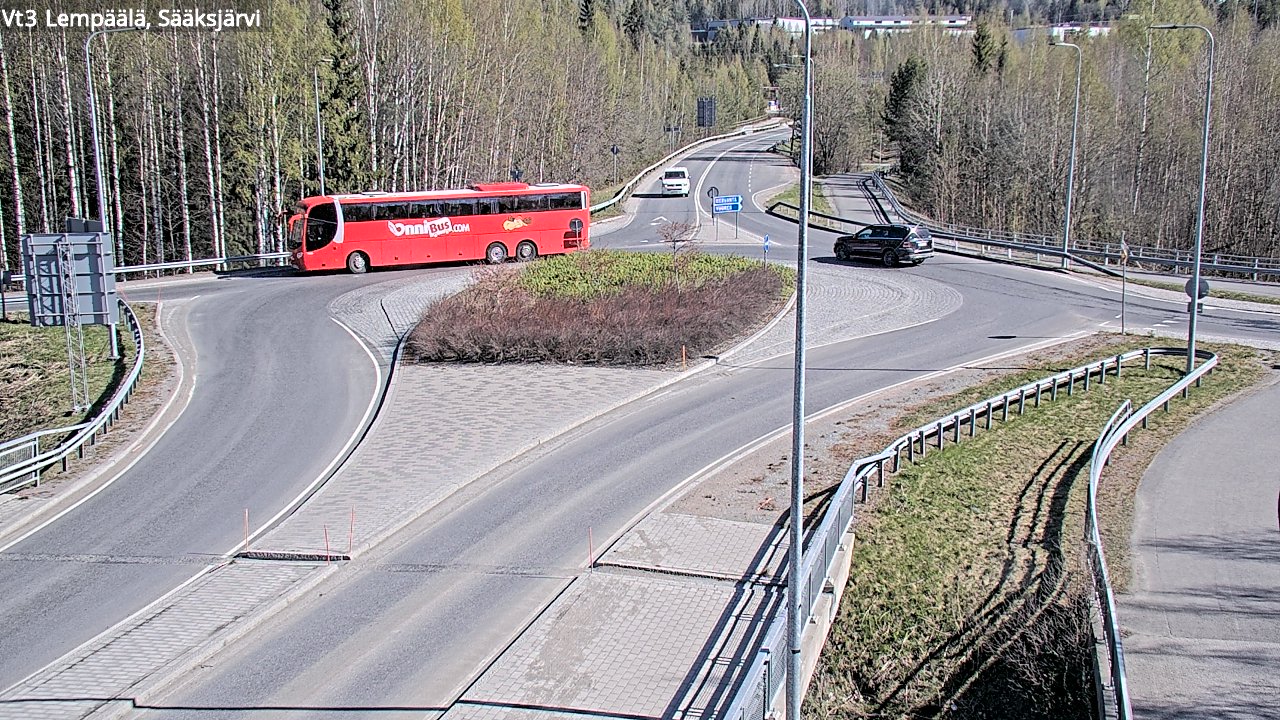 Weather Camera Image Väg 3 Lembois, Sääksjärvi, Lempäälä, Pirkanmaa