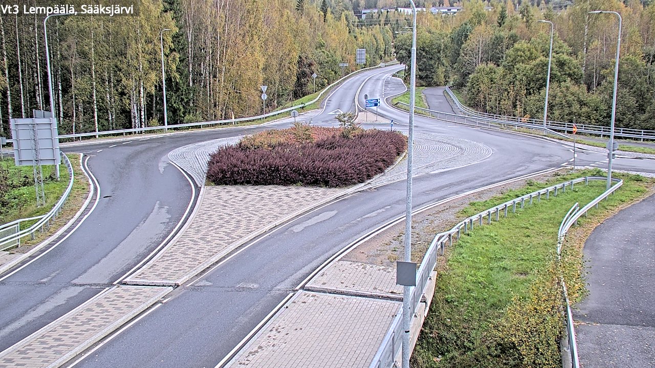 Weather Camera Image Road 3 Lempäälä, Sääksjärvi, Lempäälä, Pirkanmaa