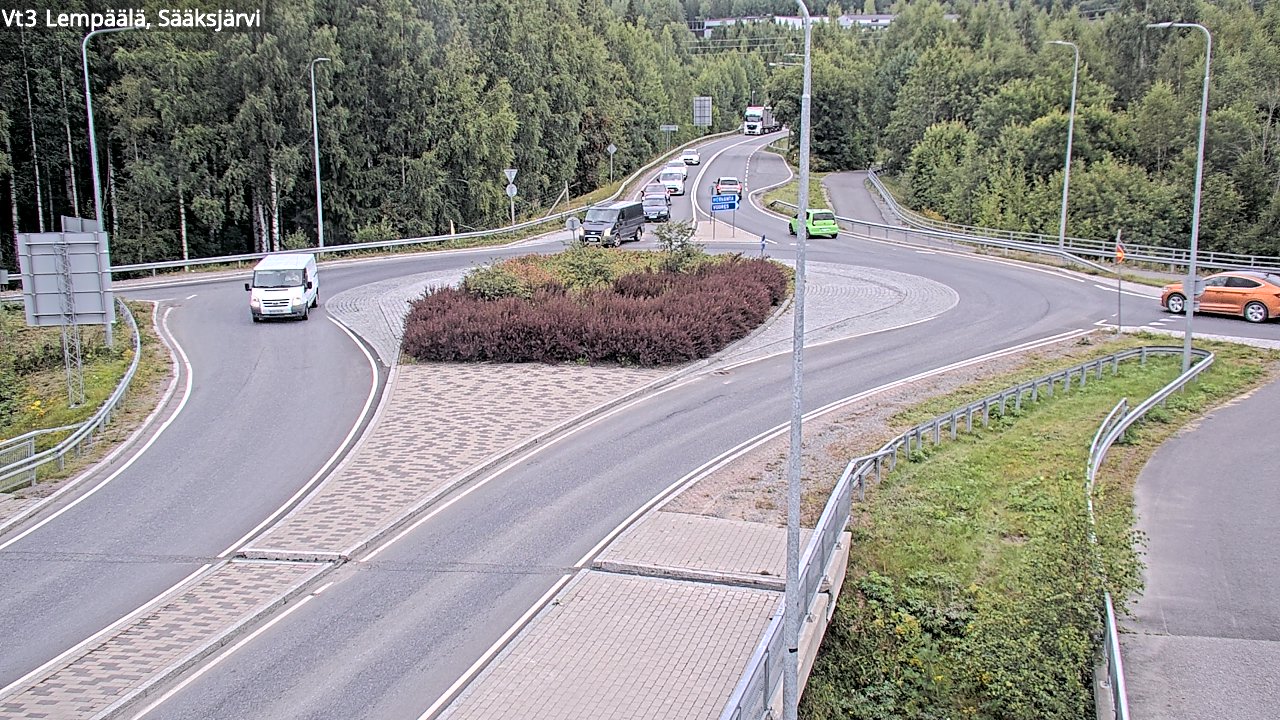 Weather Camera Image Road 3 Lempäälä, Sääksjärvi, Lempäälä, Pirkanmaa