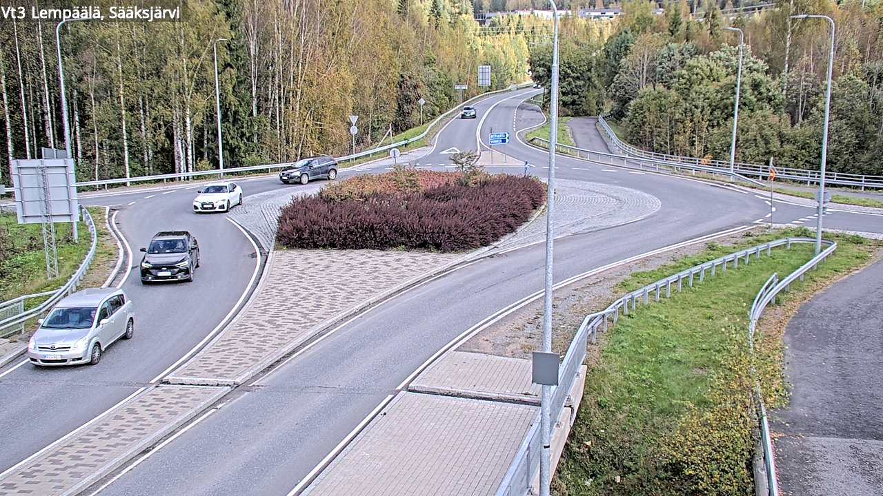 Kelikamerat Kuva Tie 3 Lempäälä, Sääksjärvi, Lempäälä, Pirkanmaa