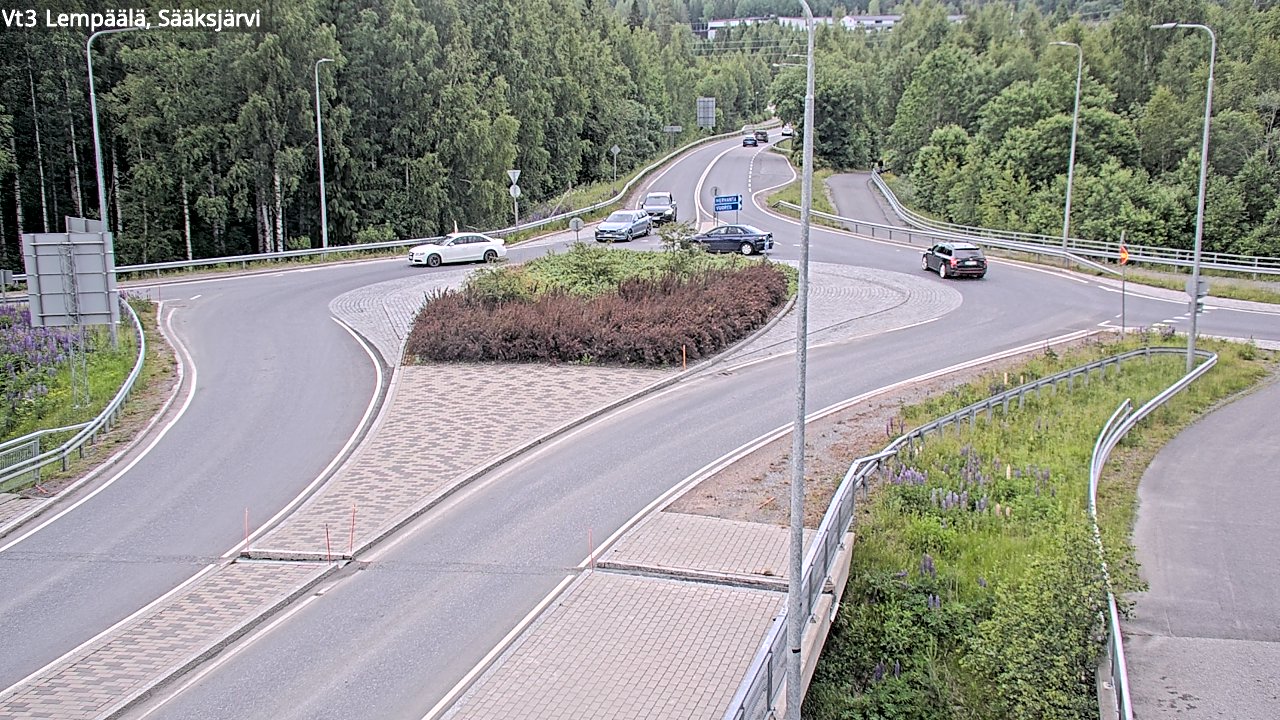 Kelikamerat Kuva Tie 3 Lempäälä, Sääksjärvi, Lempäälä, Pirkanmaa