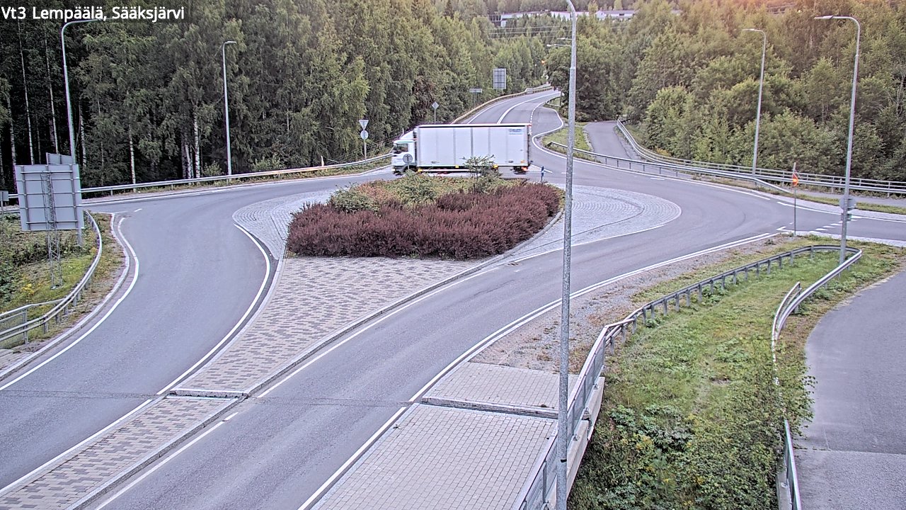 Weather Camera Image Road 3 Lempäälä, Sääksjärvi, Lempäälä, Pirkanmaa