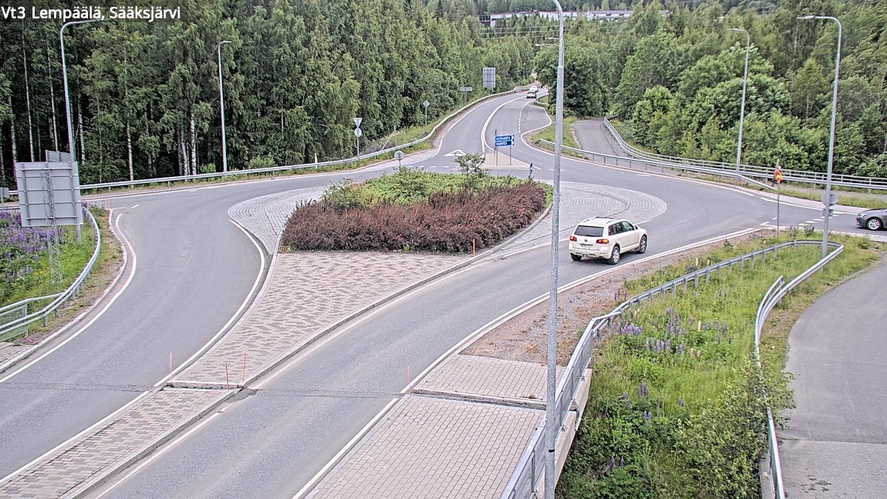 Weather Camera Image Road 3 Lempäälä, Sääksjärvi, Lempäälä, Pirkanmaa