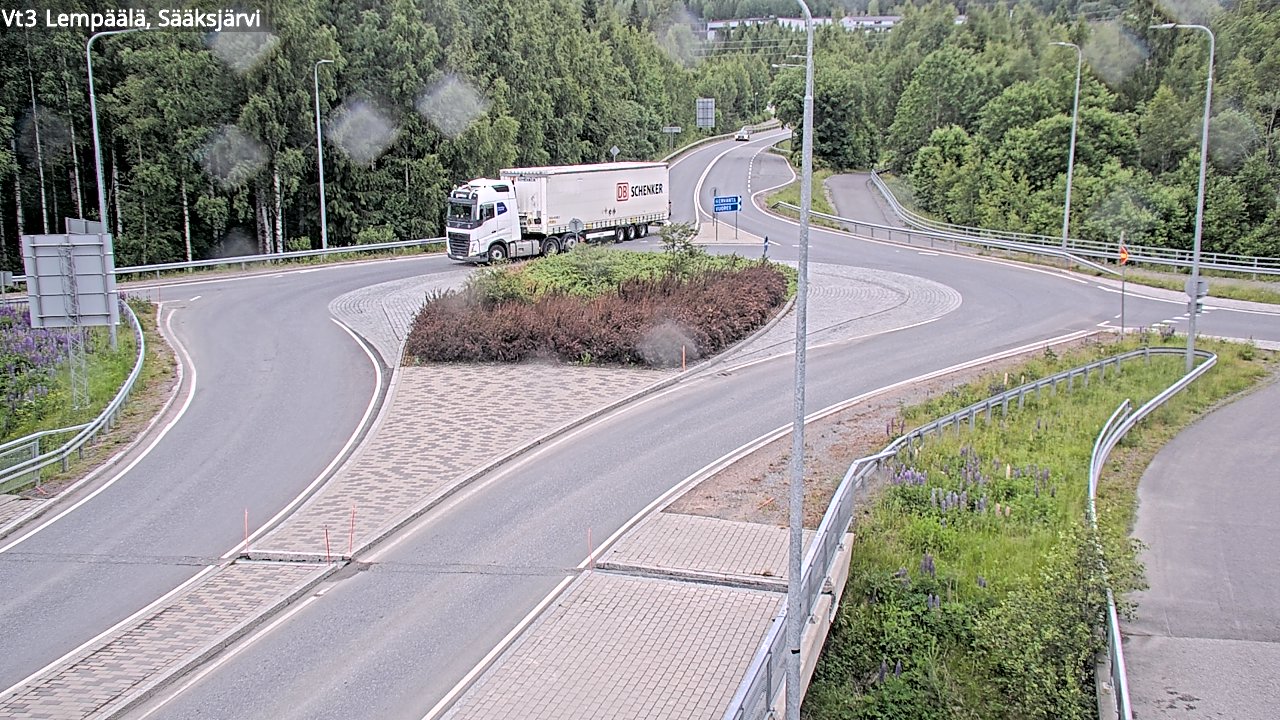 Weather Camera Image Road 3 Lempäälä, Sääksjärvi, Lempäälä, Pirkanmaa