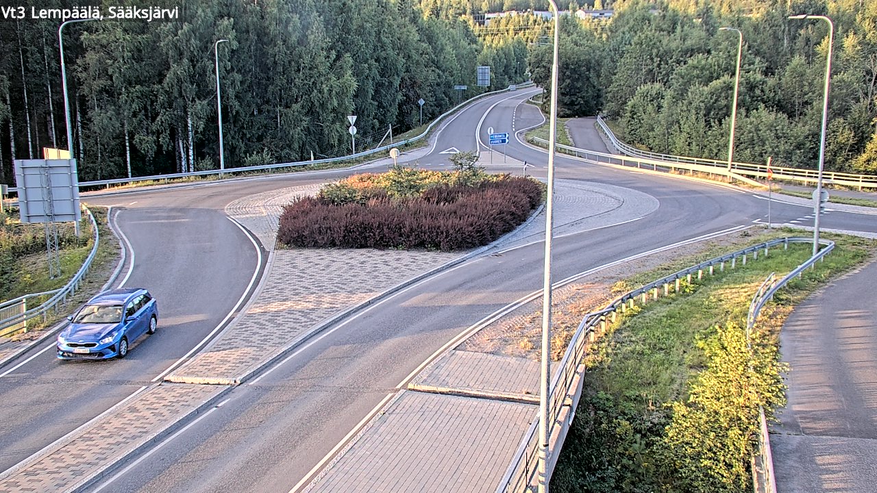Kelikamerat Kuva Tie 3 Lempäälä, Sääksjärvi, Lempäälä, Pirkanmaa