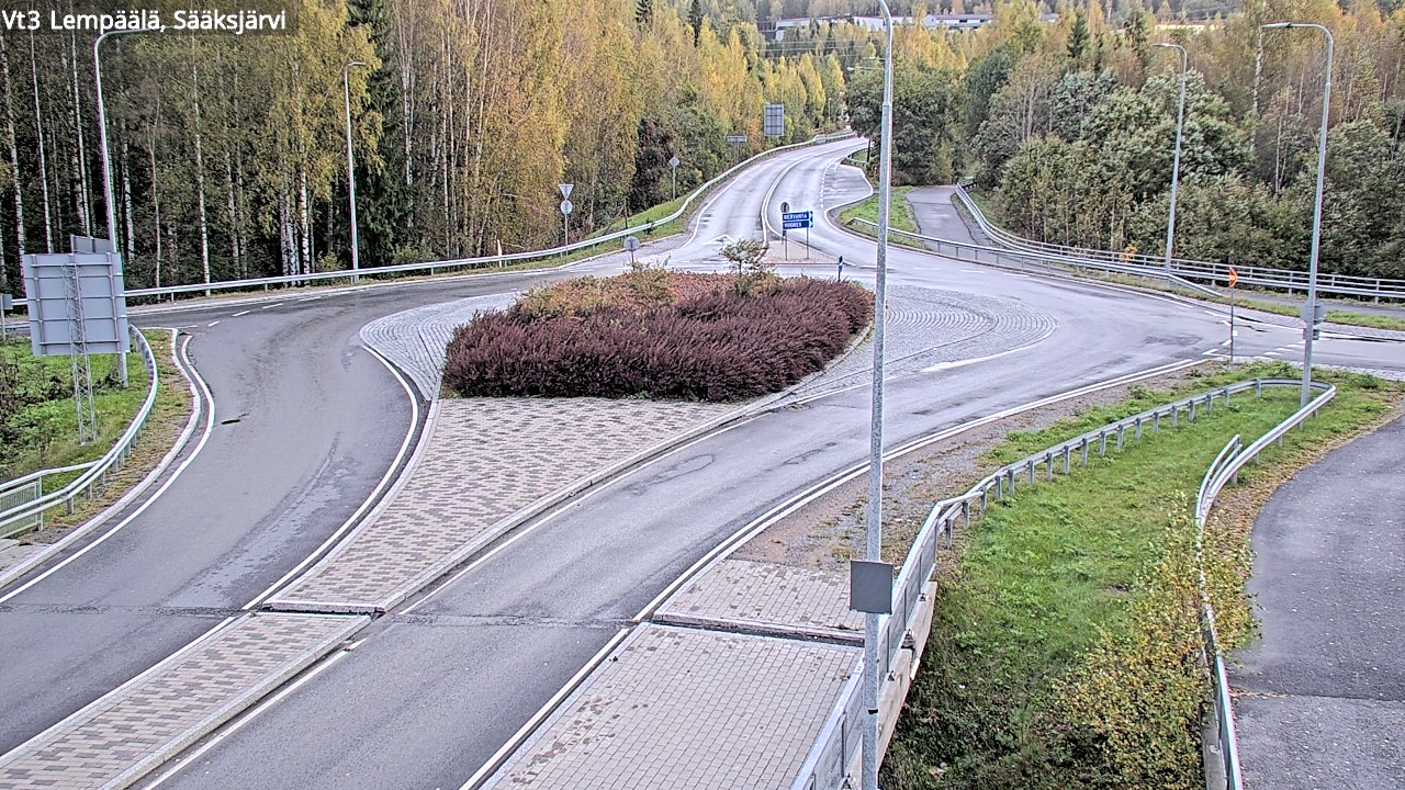 Weather Camera Image Road 3 Lempäälä, Sääksjärvi, Lempäälä, Pirkanmaa
